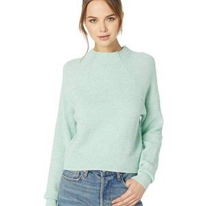 Free People Too Good Pullover Sweater - Mint Green- Size XS